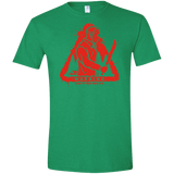 T-Shirts Heather Irish Green / S Camp at Your Own Risk Men's Semi-Fitted Softstyle