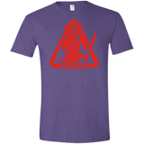 T-Shirts Heather Purple / S Camp at Your Own Risk Men's Semi-Fitted Softstyle