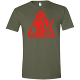 T-Shirts Military Green / S Camp at Your Own Risk Men's Semi-Fitted Softstyle