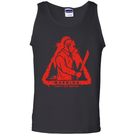 T-Shirts Black / S Camp at Your Own Risk Men's Tank Top