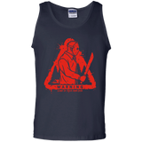 T-Shirts Navy / S Camp at Your Own Risk Men's Tank Top