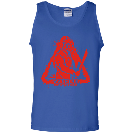 T-Shirts Royal / S Camp at Your Own Risk Men's Tank Top