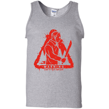 T-Shirts Sport Grey / S Camp at Your Own Risk Men's Tank Top