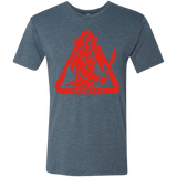 T-Shirts Indigo / S Camp at Your Own Risk Men's Triblend T-Shirt