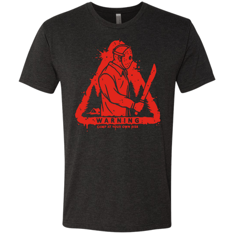 T-Shirts Vintage Black / S Camp at Your Own Risk Men's Triblend T-Shirt