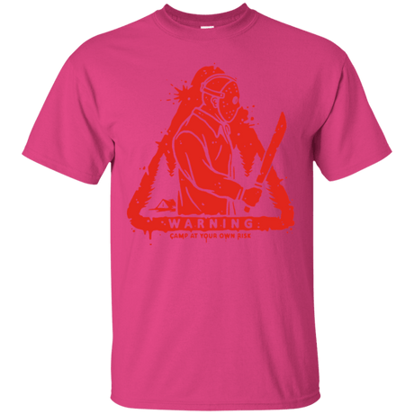 T-Shirts Heliconia / S Camp at Your Own Risk T-Shirt