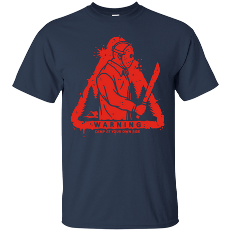 T-Shirts Navy / S Camp at Your Own Risk T-Shirt