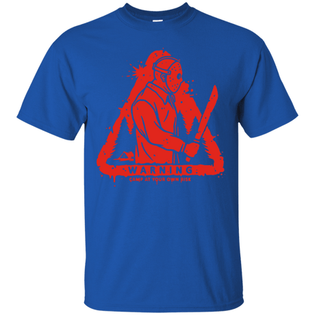 T-Shirts Royal / S Camp at Your Own Risk T-Shirt