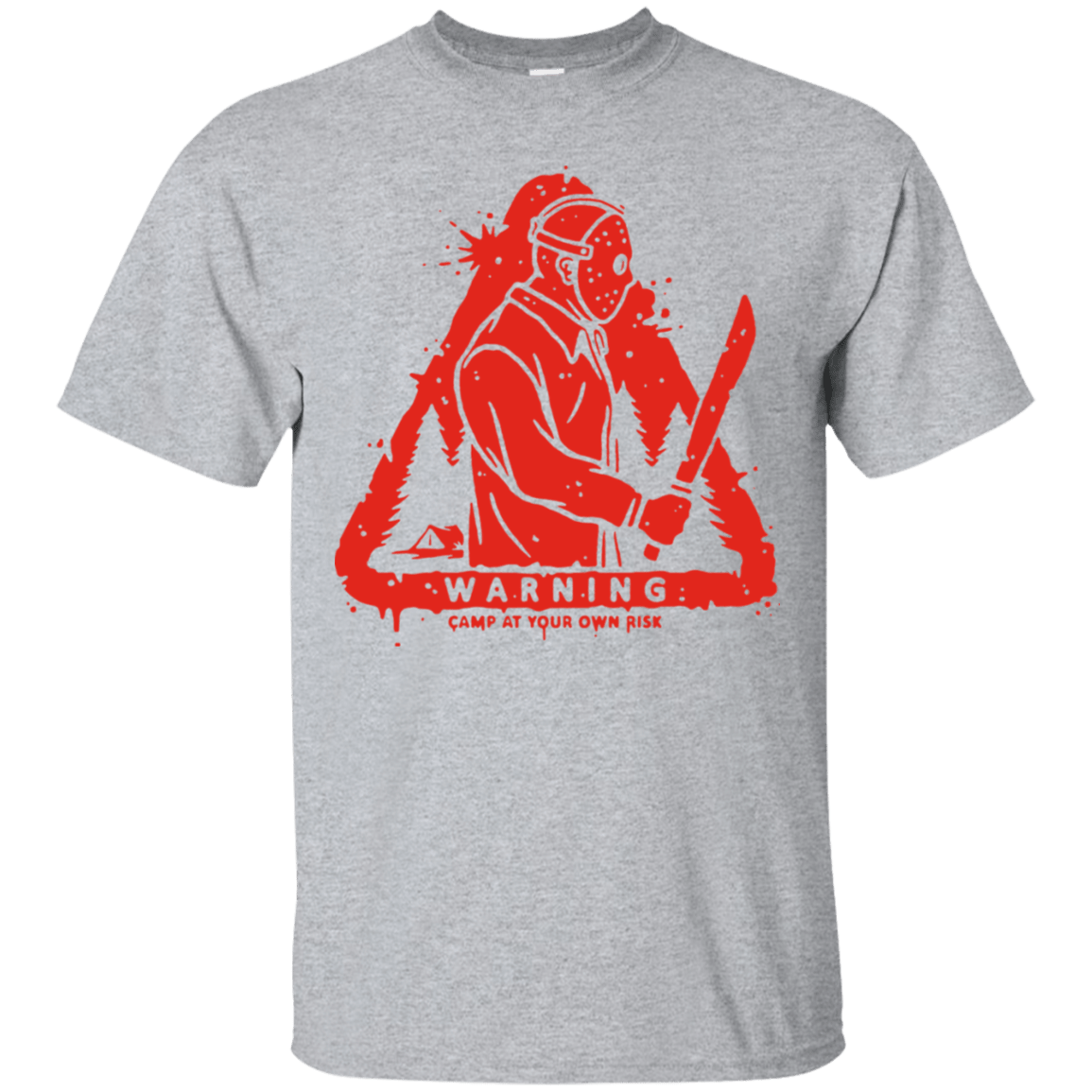 T-Shirts Sport Grey / S Camp at Your Own Risk T-Shirt
