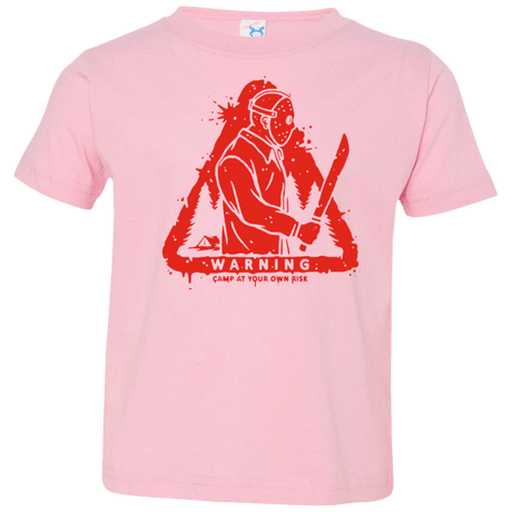 T-Shirts Pink / 2T Camp at Your Own Risk Toddler Premium T-Shirt