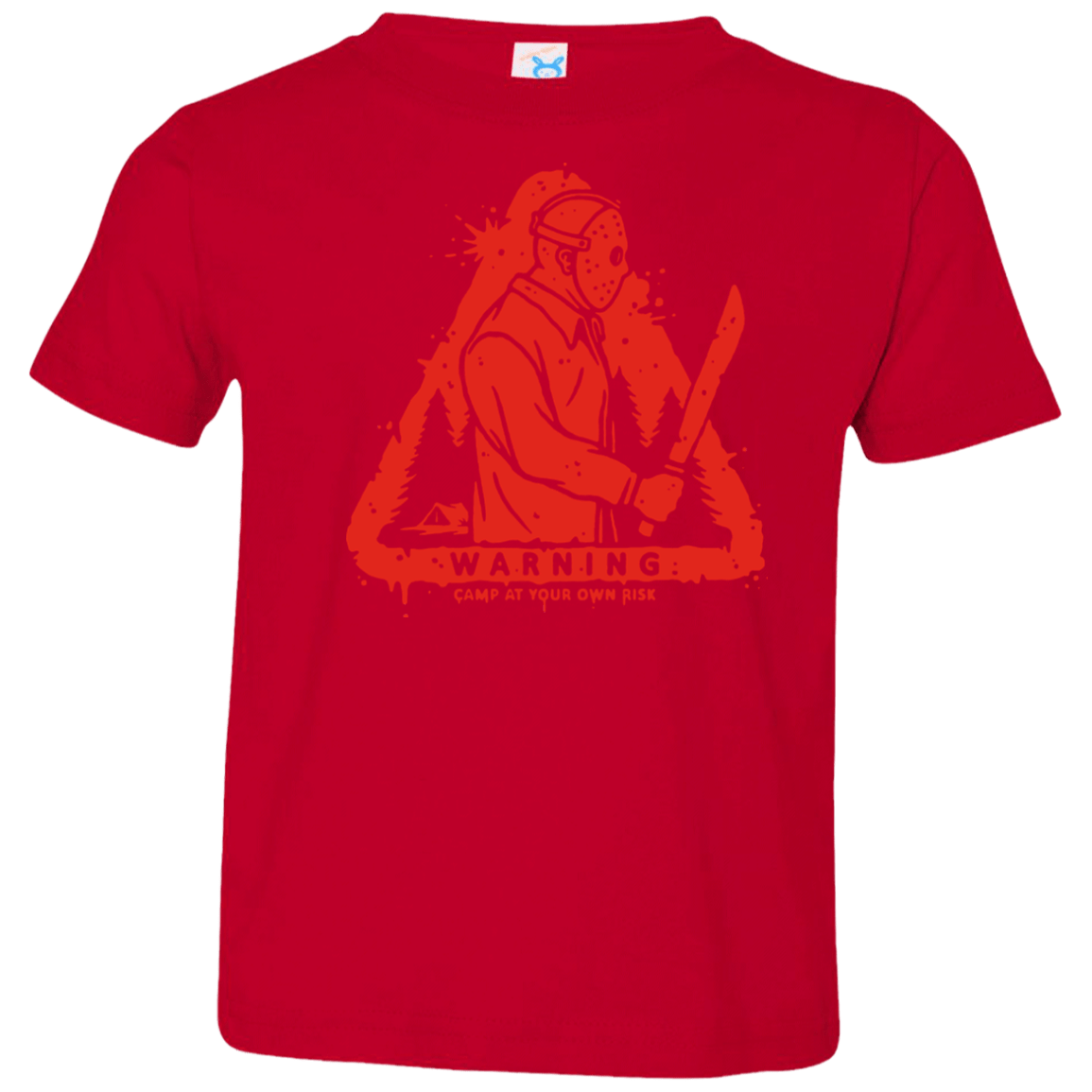 T-Shirts Red / 2T Camp at Your Own Risk Toddler Premium T-Shirt