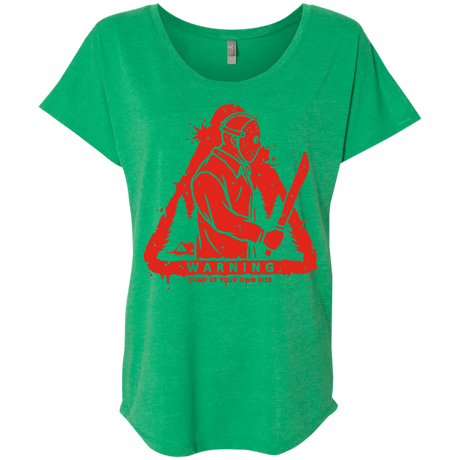 T-Shirts Envy / X-Small Camp at Your Own Risk Triblend Dolman Sleeve