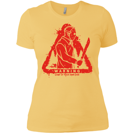 T-Shirts Banana Cream/ / X-Small Camp at Your Own Risk Women's Premium T-Shirt