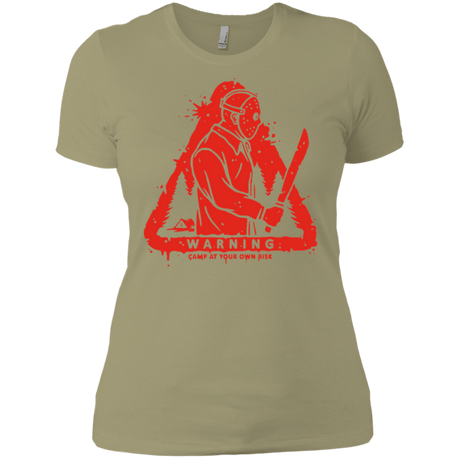T-Shirts Light Olive / X-Small Camp at Your Own Risk Women's Premium T-Shirt