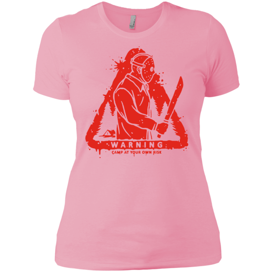 T-Shirts Light Pink / X-Small Camp at Your Own Risk Women's Premium T-Shirt