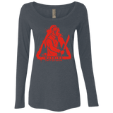 T-Shirts Vintage Navy / S Camp at Your Own Risk Women's Triblend Long Sleeve Shirt