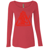 T-Shirts Vintage Red / S Camp at Your Own Risk Women's Triblend Long Sleeve Shirt