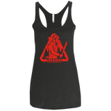 T-Shirts Vintage Black / X-Small Camp at Your Own Risk Women's Triblend Racerback Tank
