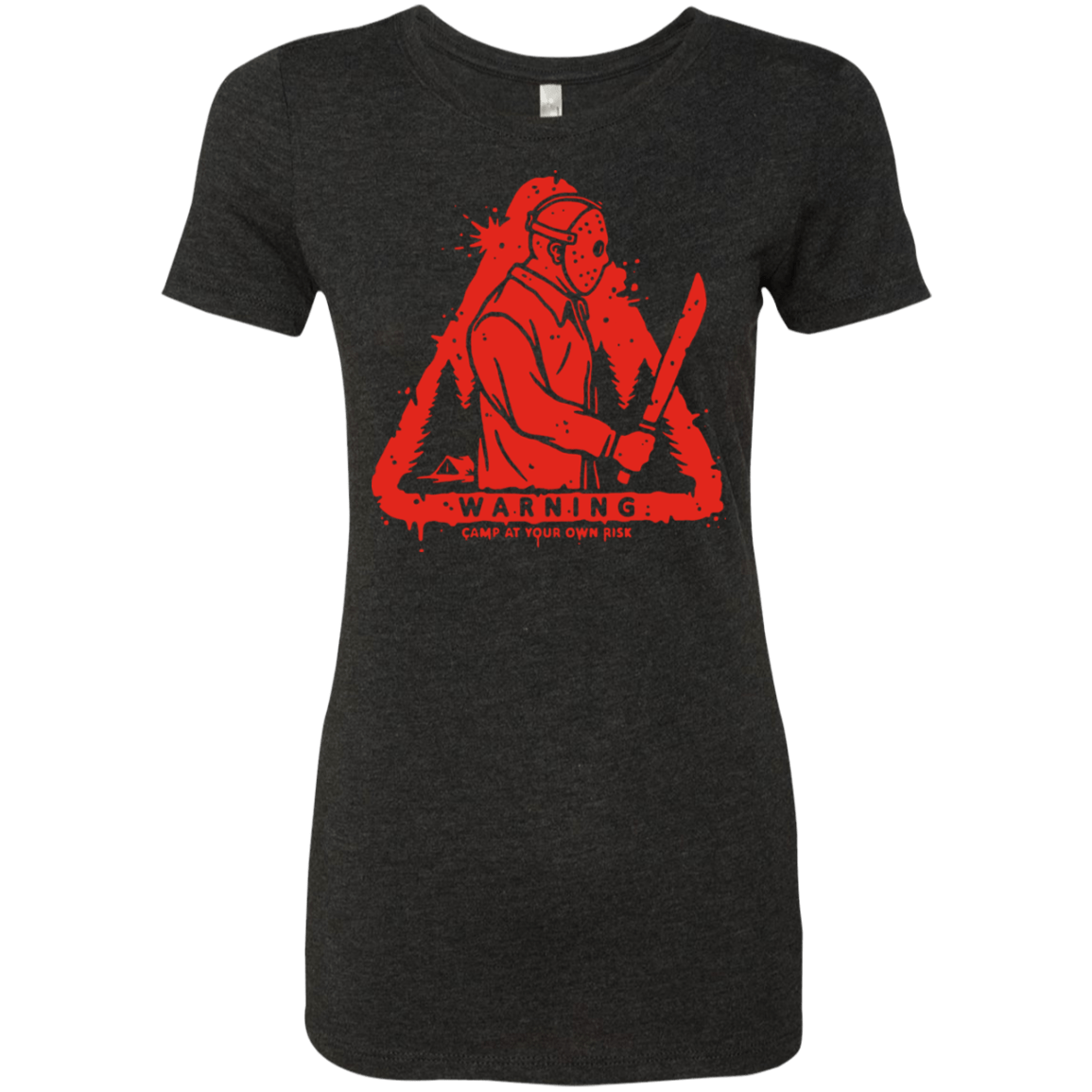 T-Shirts Vintage Black / S Camp at Your Own Risk Women's Triblend T-Shirt