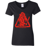 T-Shirts Black / S Camp at Your Own Risk Women's V-Neck T-Shirt