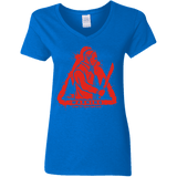 T-Shirts Royal / S Camp at Your Own Risk Women's V-Neck T-Shirt