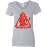 T-Shirts Sport Grey / S Camp at Your Own Risk Women's V-Neck T-Shirt