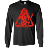 T-Shirts Black / YS Camp at Your Own Risk Youth Long Sleeve T-Shirt