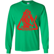 T-Shirts Irish Green / YS Camp at Your Own Risk Youth Long Sleeve T-Shirt