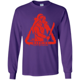 T-Shirts Purple / YS Camp at Your Own Risk Youth Long Sleeve T-Shirt