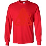 T-Shirts Red / YS Camp at Your Own Risk Youth Long Sleeve T-Shirt