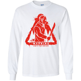 T-Shirts White / YS Camp at Your Own Risk Youth Long Sleeve T-Shirt