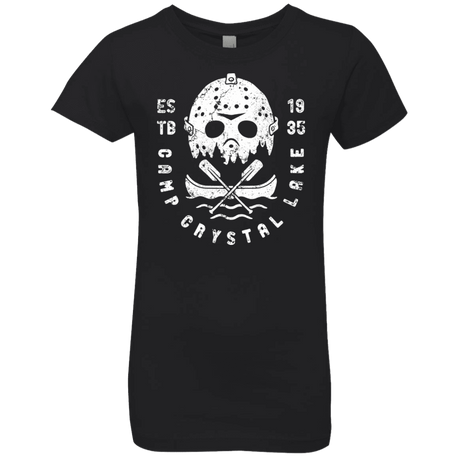 T-Shirts Black / YXS Camp Crystal Lake Girls Premium T-Shirt