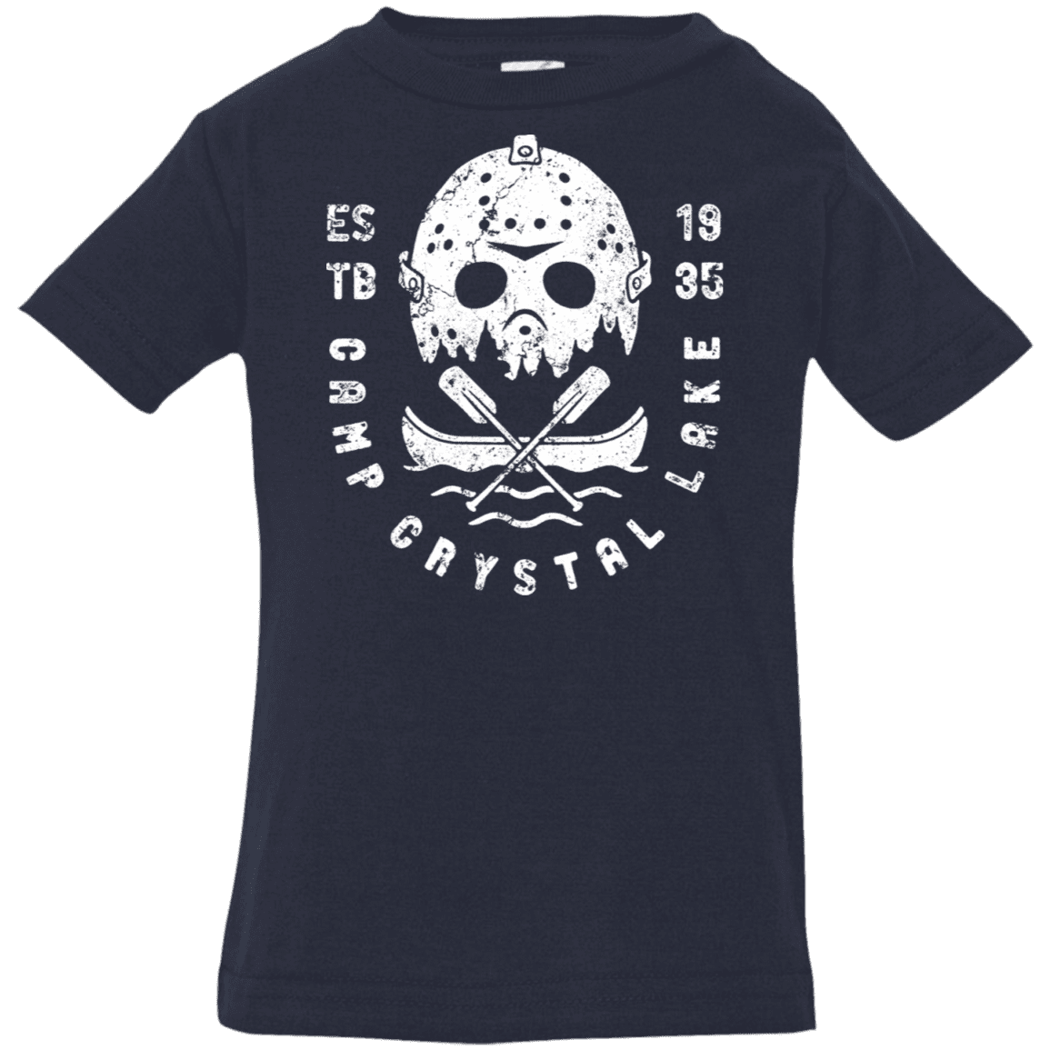 T-Shirts Navy / 6 Months Camp Crystal Lake Infant Premium T-Shirt
