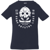 T-Shirts Navy / 6 Months Camp Crystal Lake Infant Premium T-Shirt