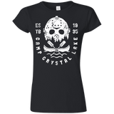 T-Shirts Black / S Camp Crystal Lake Junior Slimmer-Fit T-Shirt