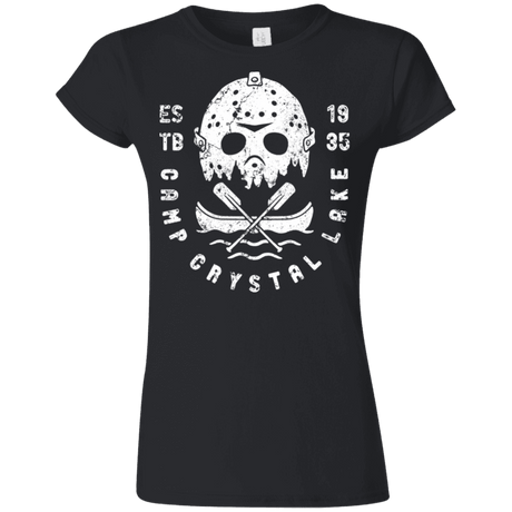 T-Shirts Black / S Camp Crystal Lake Junior Slimmer-Fit T-Shirt