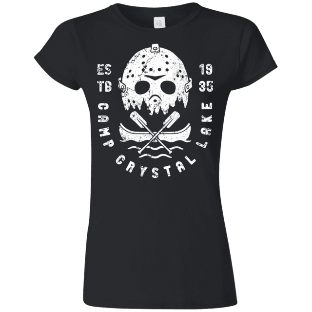 T-Shirts Black / S Camp Crystal Lake Junior Slimmer-Fit T-Shirt