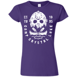 T-Shirts Purple / S Camp Crystal Lake Junior Slimmer-Fit T-Shirt