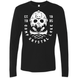T-Shirts Black / S Camp Crystal Lake Men's Premium Long Sleeve