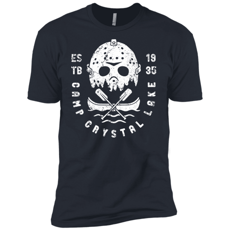 T-Shirts Indigo / X-Small Camp Crystal Lake Men's Premium T-Shirt