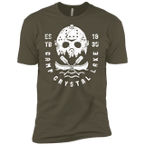 T-Shirts Military Green / X-Small Camp Crystal Lake Men's Premium T-Shirt