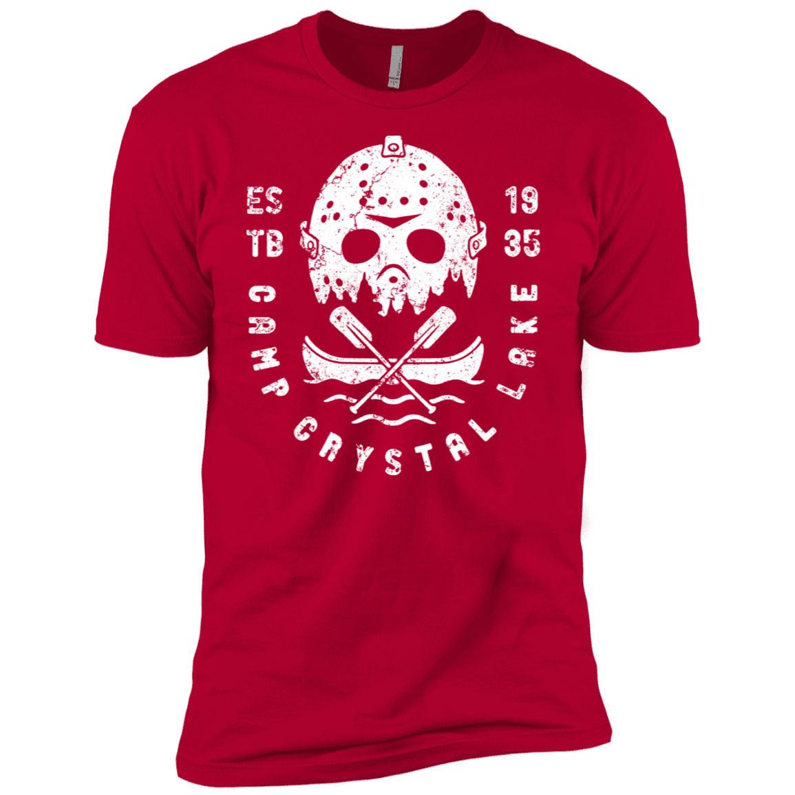 T-Shirts Red / X-Small Camp Crystal Lake Men's Premium T-Shirt