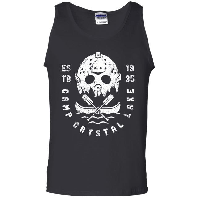 T-Shirts Black / S Camp Crystal Lake Men's Tank Top