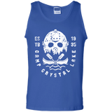 T-Shirts Royal / S Camp Crystal Lake Men's Tank Top