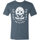 T-Shirts Indigo / S Camp Crystal Lake Men's Triblend T-Shirt
