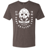T-Shirts Macchiato / S Camp Crystal Lake Men's Triblend T-Shirt