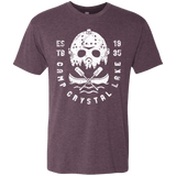 T-Shirts Vintage Purple / S Camp Crystal Lake Men's Triblend T-Shirt