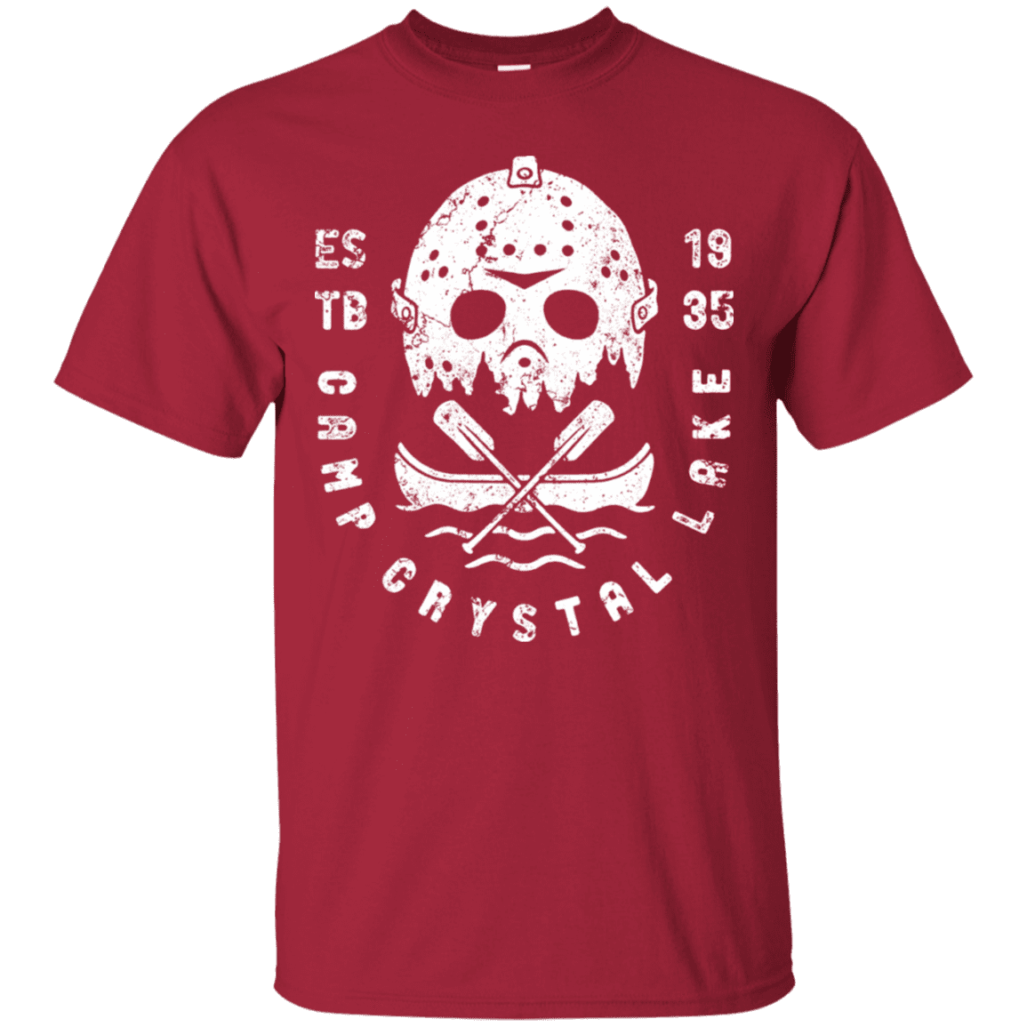 T-Shirts Cardinal / S Camp Crystal Lake T-Shirt