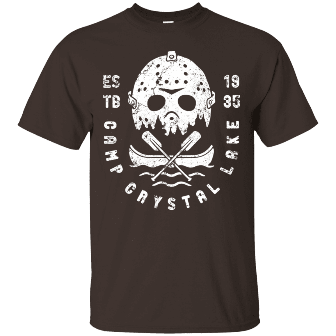 T-Shirts Dark Chocolate / S Camp Crystal Lake T-Shirt
