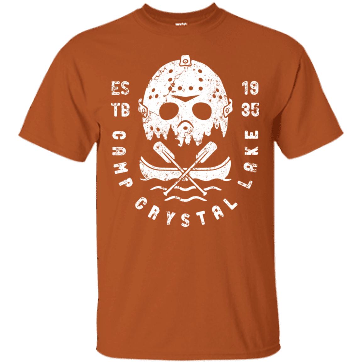 T-Shirts Texas Orange / S Camp Crystal Lake T-Shirt
